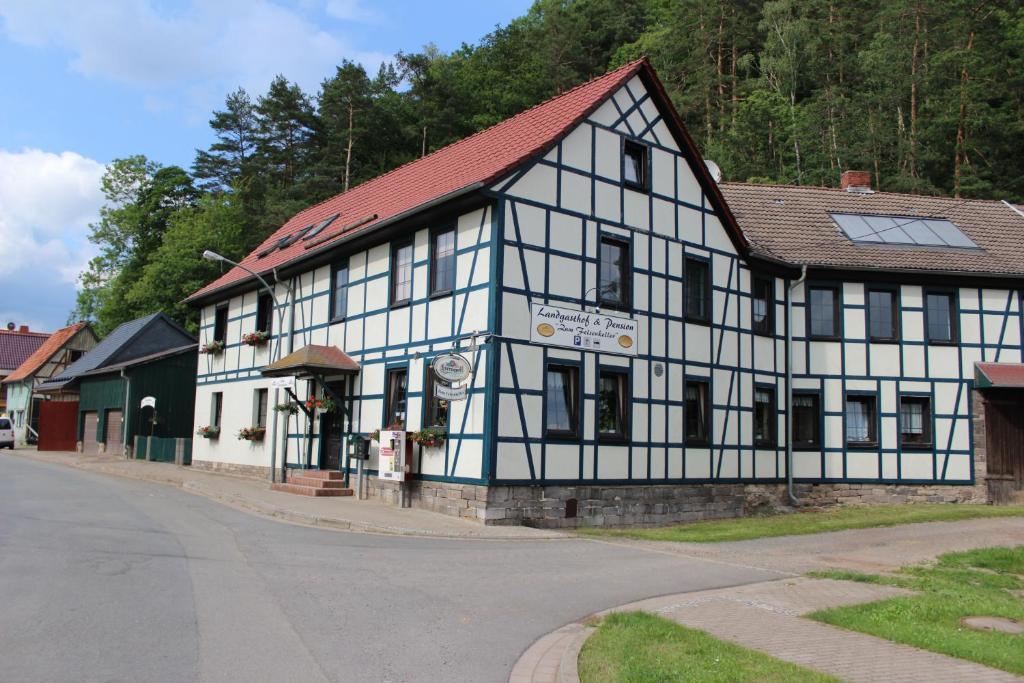 نوردهاوزن Pension Garni Zum Felsenkeller المظهر الخارجي الصورة
